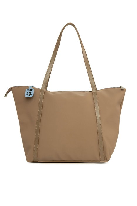 Zoozie Bags Bolso Tote de Satén Visón Maxi Zoozie Bags Bolso Tote de Satén Visón Maxi